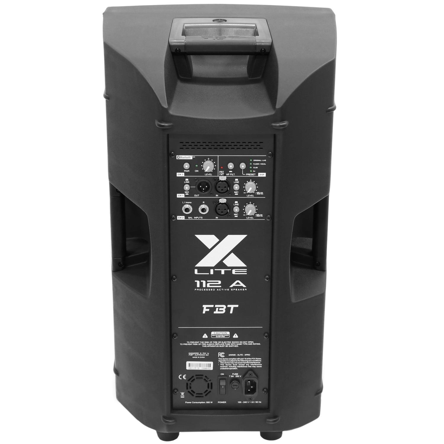 Enceinte amplifiée 12 pouces 1500 W Bluetooth