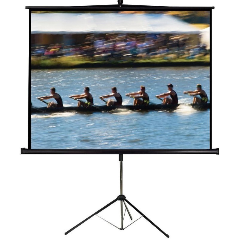 Écran de projection 200x200 sur trépied