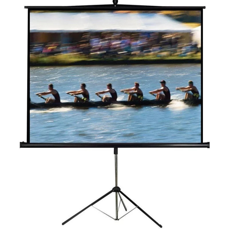 Écran de projection 200x200 sur trépied