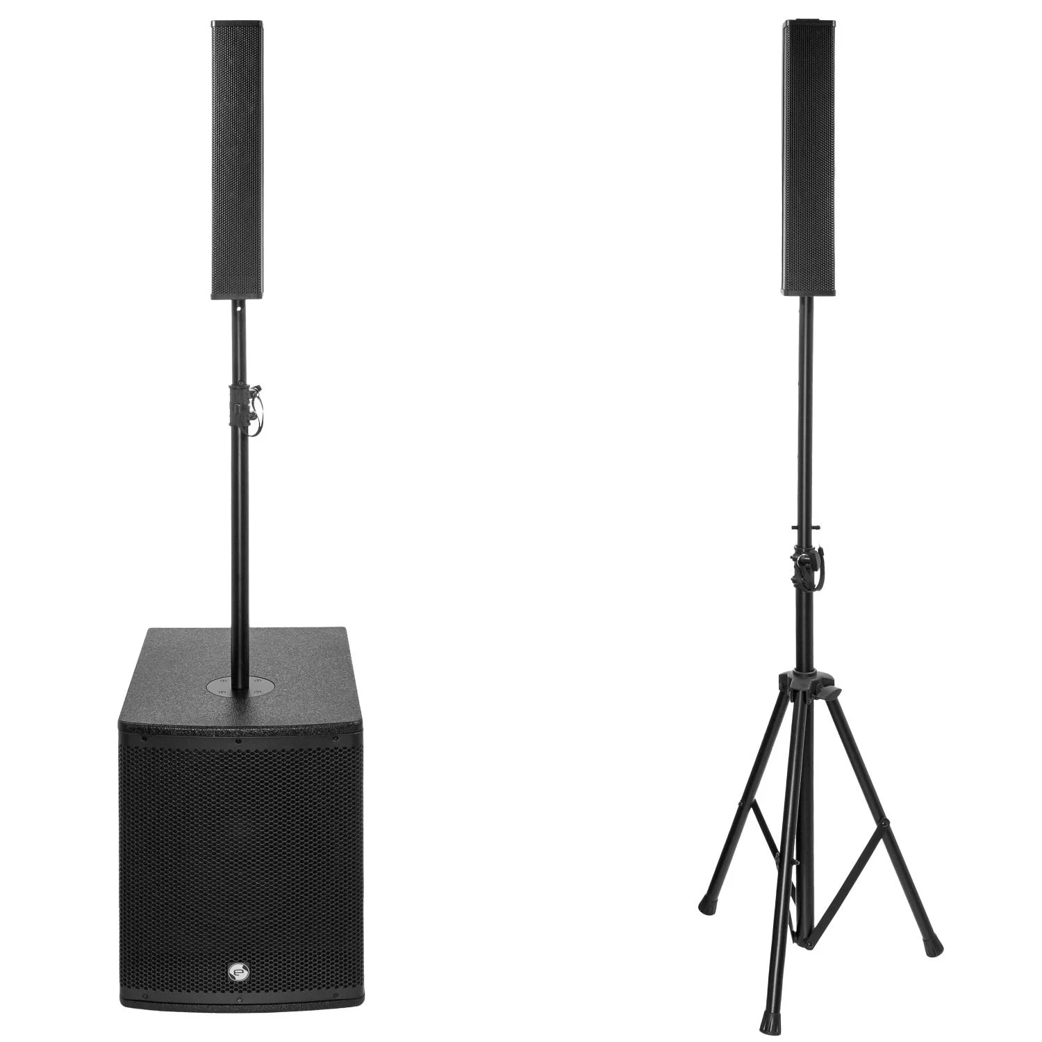 Pack double système colonne Bluetooth 800W RMS soit 1600W RMS