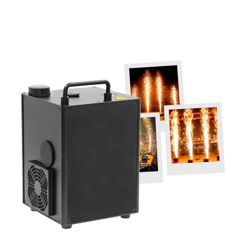 Pack 2 machines à étincelles froides – Effet pyrotechnique pour événements