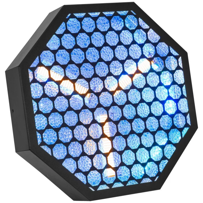 Mac Mah Amber-O – Projecteur LED Vintage Ambre & RGB