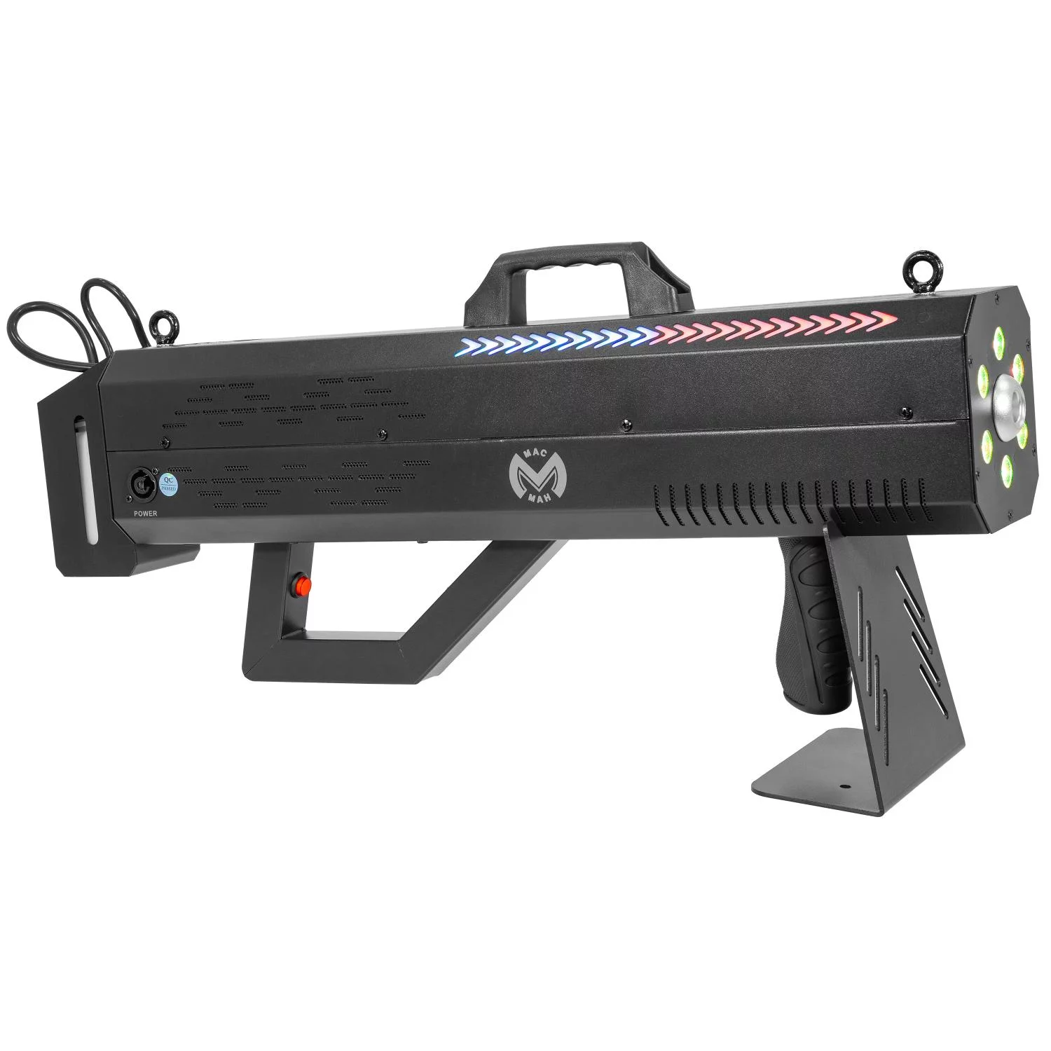 Mac Mah Fog Blaster 1500 RGB – Machine à fumée type gun effet CO₂