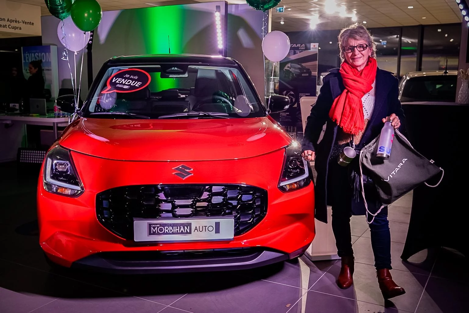 Eclairage et Sonorisation événement Suzuki Lanester