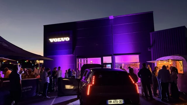 Sortie véhicule VOLVO